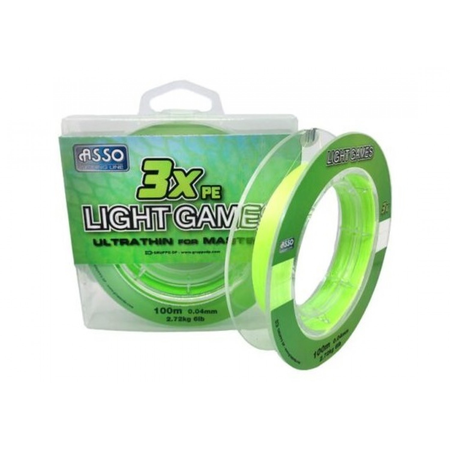 Покупка Плетенка ASSO Light Games Х3 PE 100м. в Минске Беларуси